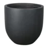Verve Ammer Dark Grey Fibreclay Circular Plant Pot (Dia)42cm -Draper Tool Shop verve ammer dark grey fibreclay circular plant pot dia 42cm5059340327655 02c