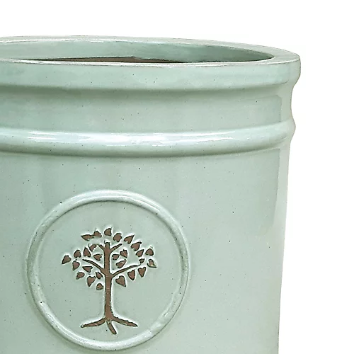 Verve Barcău Olive Ceramic Circular Plant Pot (Dia)30cm 4 Verve Barcău Olive Ceramic Circular Plant Pot (Dia)30cm - Image 2