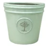 Verve Barcău Olive Ceramic Circular Plant Pot (Dia)40cm