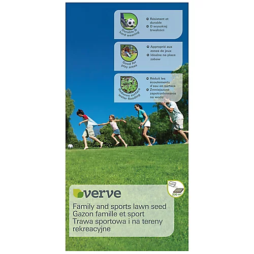 Verve Family & Sports Grass Seeds, 5kg 3 Verve Family & Sports Grass Seeds, 5kg