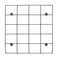 Verve Matt Black Metal Wall Rack -Draper Tool Shop verve matt black metal wall rack5059340327891 02c