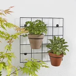 Verve Matt Black Metal Wall Rack -Draper Tool Shop verve matt black metal wall rack5059340327891 02i