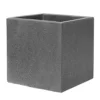 Verve Nore Dark Grey Square Planter -Draper Tool Shop verve nore dark grey square planter5059340328294 01c