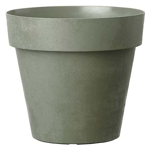 Verve Nurgul Deep Lichen Green Polypropylene (PP) Circular Plant Pot (Dia)58cm 3 Verve Nurgul Deep Lichen Green Polypropylene (PP) Circular Plant Pot (Dia)58cm