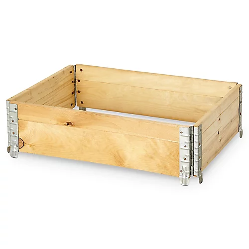 Verve Small Pine & Steel Rectangular Raised Bed Kit 0.48m² 3 Verve Small Pine & Steel Rectangular Raised Bed Kit 0.48m²