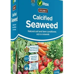 Vitax Calcified Seaweed 2.5kg - Natural Soil And Lawn Conditioner