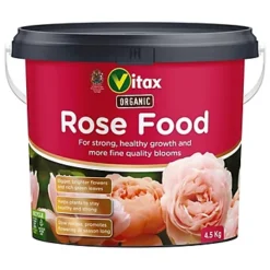 Vitax Organic Rose Food 4.5kg Tub