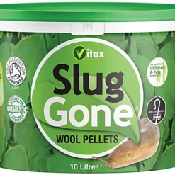 Vitax Organic Slug Gone Wool Pellets 10L Tub