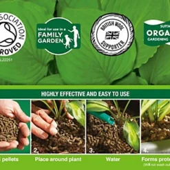 Vitax Organic Slug Gone Wool Pellets 5L Tub -Draper Tool Shop vitax organic slug gone wool pellets 5l tub5012042140519 02c MP