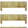 Wooden Garden Fixed Panels Log Roll Border Lawn Edging 225mm High Pack Of 4 -Draper Tool Shop wooden garden fixed panels log roll border lawn edging 225mm high pack of 45060863620925 01c MP