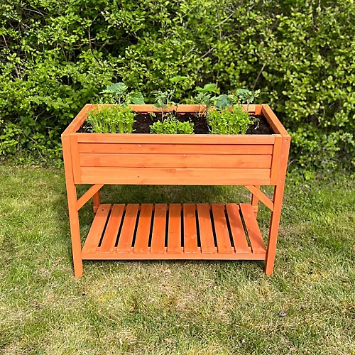 Wooden Raised Herb & Vegetable Planter 4 Wooden Raised Herb & Vegetable Planter - Image 2