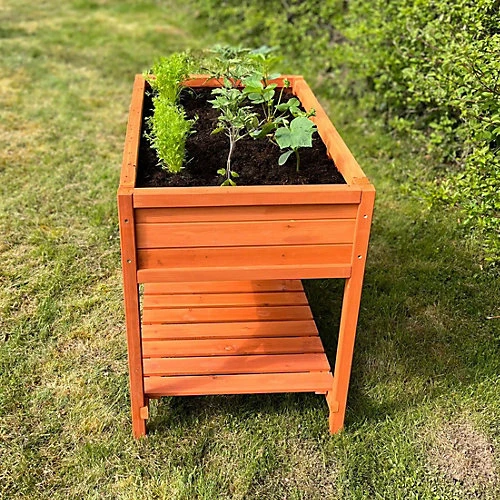 Wooden Raised Herb & Vegetable Planter 5 Wooden Raised Herb & Vegetable Planter - Image 3