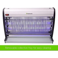 Xterminate 40W Electric Flying Insect Killer Zapper Electronic UV -Draper Tool Shop xterminate 40w electric flying insect killer zapper electronic uv5056411320188 02c MP