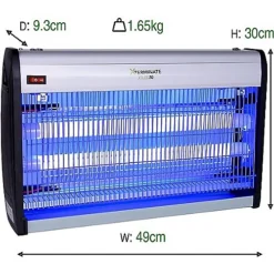 Xterminate Indoor Insect Fly Killer Zapper LED Low Energy Attracting UV Light Electric 30w -Draper Tool Shop xterminate indoor insect fly killer zapper led low energy attracting uv light electric 30w5056411333164 04c MP